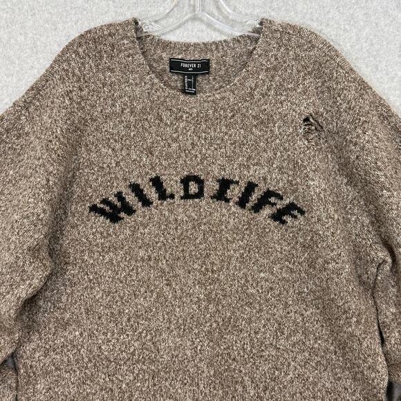 Men's Crewneck Sweater - Wildlife forever 21 - Picture 3 of 16